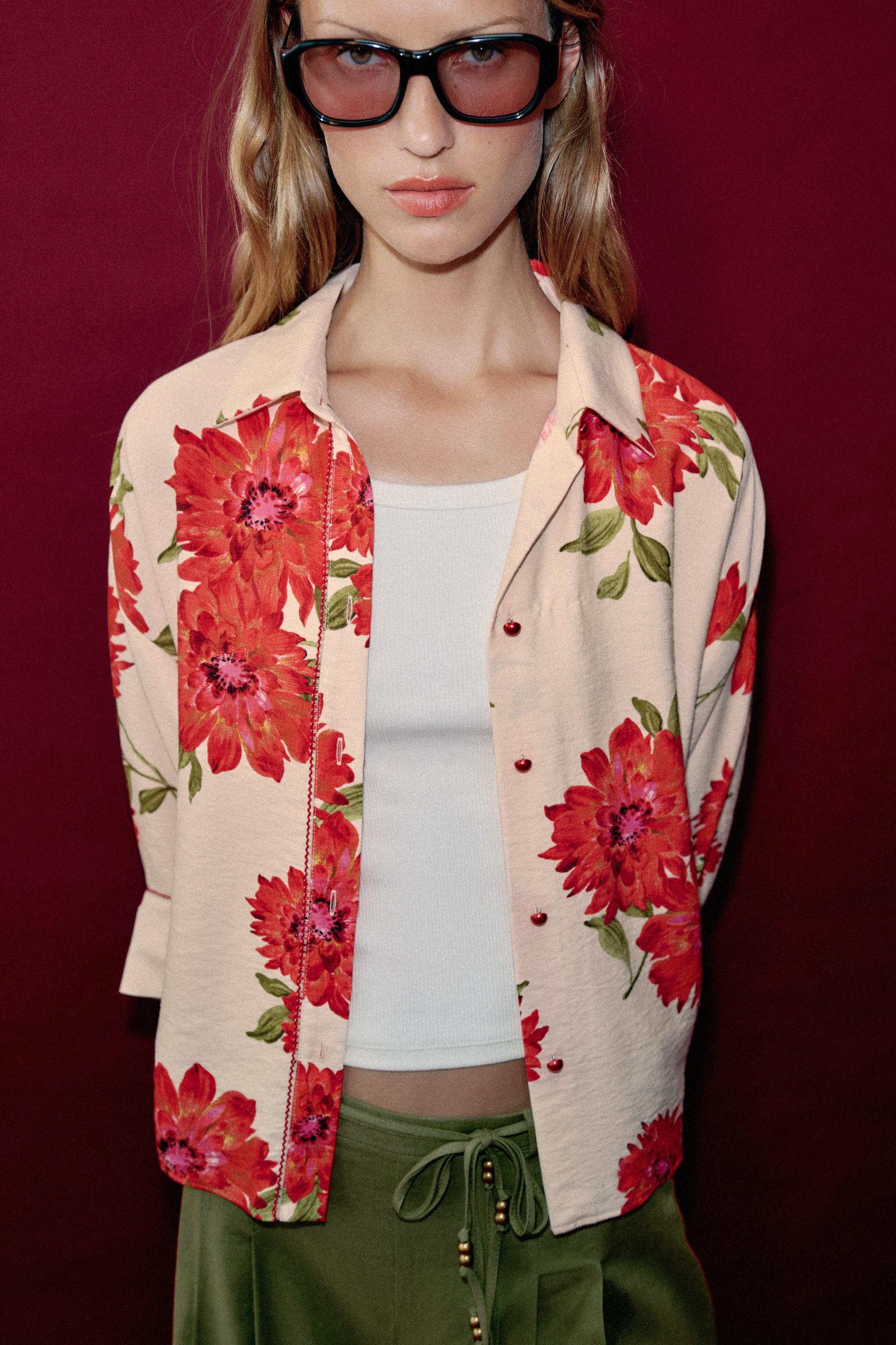 FLORAL PRINT SHIRT